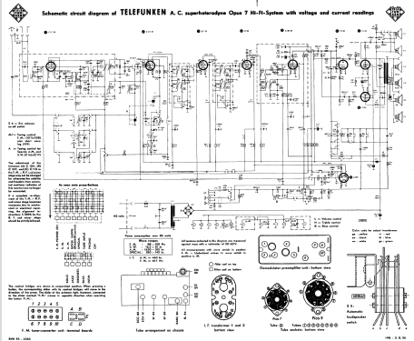 Opus 7 HiFi-System Licensed by Armstrong; Telefunken (ID = 902594) Radio