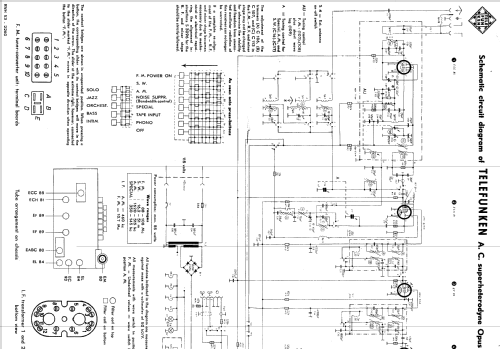 Opus 7 HiFi-System Licensed by Armstrong; Telefunken (ID = 1269217) Radio