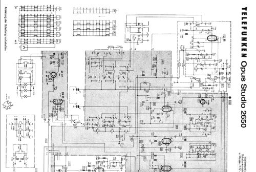Opus Studio 2650 ; Telefunken (ID = 35391) Radio