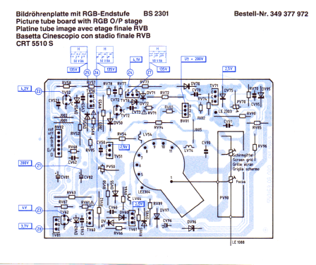 Palcolor P540 NV Stereo Ch= 618 A; Telefunken (ID = 1630737) Television