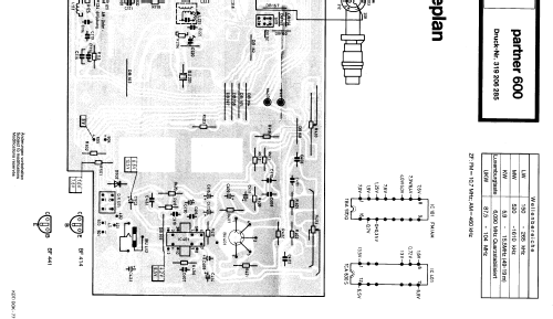 Partner 600; Telefunken (ID = 173597) Radio