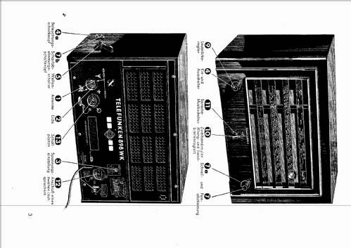 Spitzen-Super 898WK ; Telefunken (ID = 282622) Radio