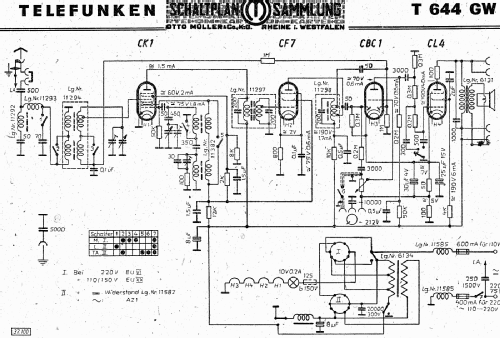 Super 644GW ; Telefunken (ID = 2862475) Radio