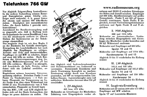 Super 766GW ; Telefunken (ID = 37578) Radio