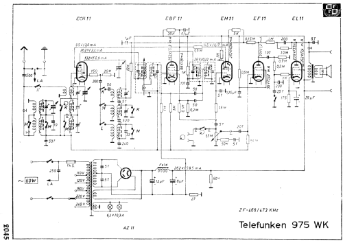 Super 975WK ; Telefunken (ID = 2218322) Radio