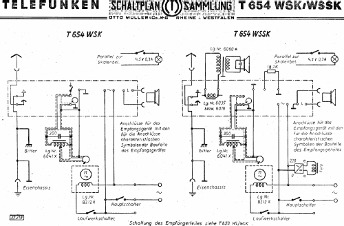 Super Schrank Bayreuth 654WSK ; Telefunken (ID = 2864832) Radio
