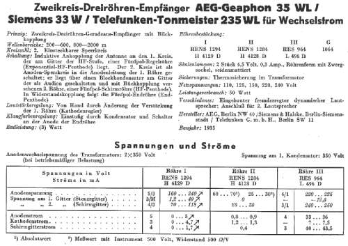 Tonmeister 235WL ; Telefunken (ID = 13332) Radio