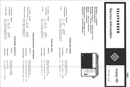 tramp 101; Telefunken (ID = 84089) Radio