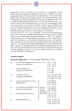 Transistor-Messgerät Teletrans II It Ts 659/1; Telefunken (ID = 2766076) Equipment