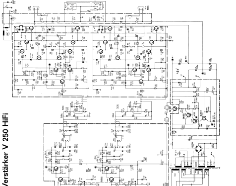 V250 HiFi; Telefunken (ID = 2007349) Ampl/Mixer