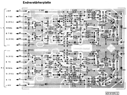 V250 HiFi; Telefunken (ID = 2641345) Ampl/Mixer