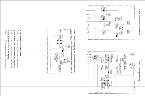 Vollverstärker V661; Telefunken (ID = 691229) Verst/Mix