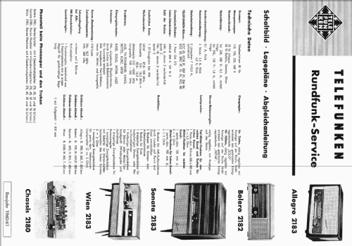 Wien 2183; Telefunken (ID = 190737) Radio