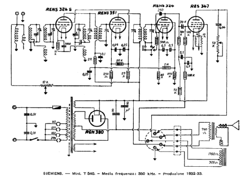 540 ; Telefunken Italia, (ID = 3004187) Radio