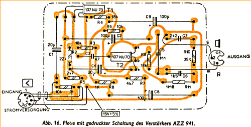 Mithörverstärker AZZ941; Tesla; Praha, (ID = 370633) Verst/Mix