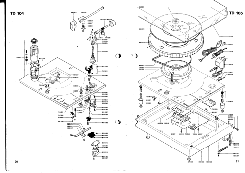 TD105; Thorens SA; St. (ID = 2245305) R-Player