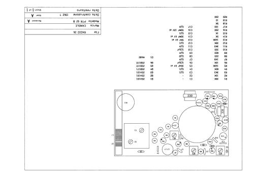 Candle PTR-62 B; Tokyo Transistor (ID = 645783) Radio