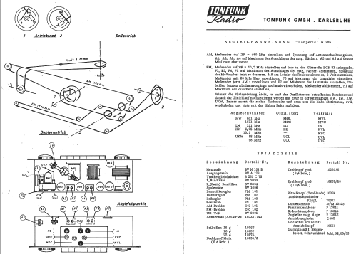 Tonperle W286; Tonfunk GmbH; (ID = 14820) Radio