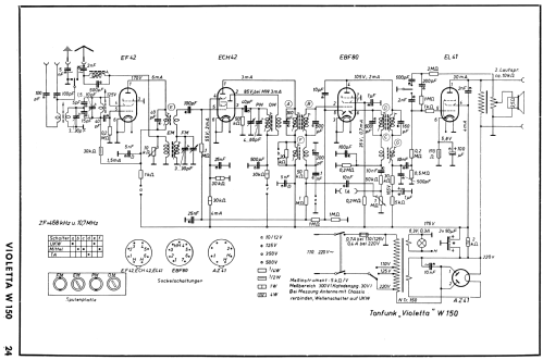 Violetta W150; Tonfunk GmbH; (ID = 1525367) Radio