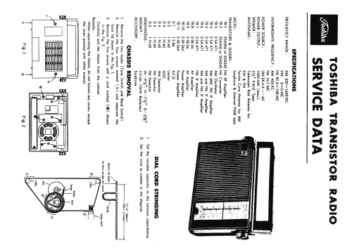 11L-855F; Toshiba Corporation; (ID = 1704862) Radio