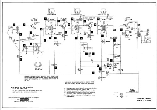 5 TR-194; Toshiba Corporation; (ID = 647706) Radio