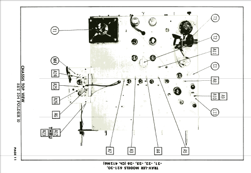 621-21 Ch= 412M6; Trav-Ler Karenola (ID = 1944201) Television