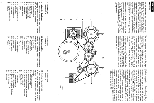 724 Stereo; Uher Werke; München (ID = 949582) R-Player