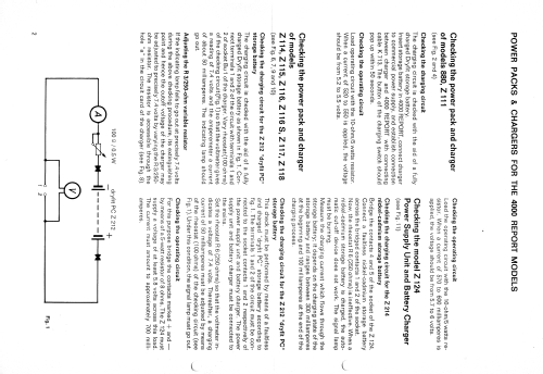 Netzanschluss- und Ladegerät Z114; Uher Werke; München (ID = 701113) A-courant