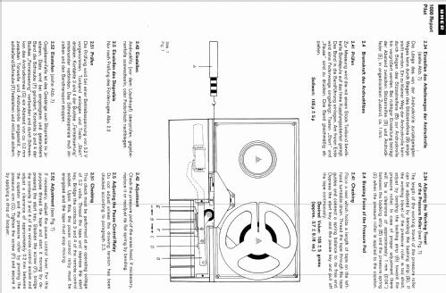 Report Pilot 1000; Uher Werke; München (ID = 953278) Enrég.-R