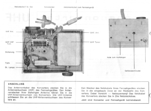 Transconverter UHF; Ultron-Elektronik (ID = 2329134) Converter