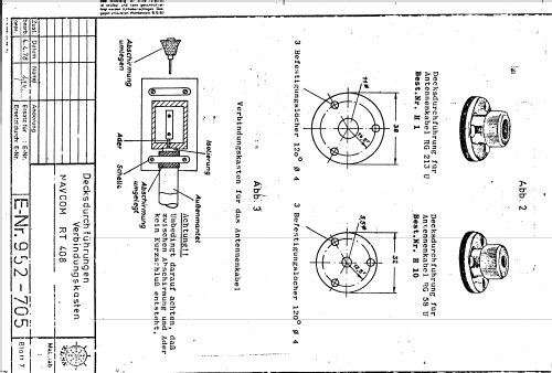 Elna Navcom RT 408 DR; UNBEKANNTE FIRMA D / (ID = 2462929) Commercial TRX