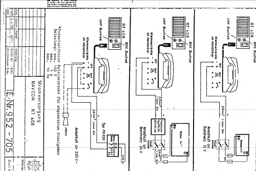 Elna Navcom RT 408 DR; UNBEKANNTE FIRMA D / (ID = 2462930) Commercial TRX