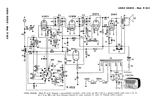 R65/3; Unda Radio; Como, (ID = 2469258) Radio