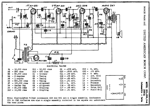 5 A ; United American (ID = 474767) Radio