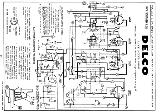 981968 Buick; United Motors (ID = 55447) Car Radio