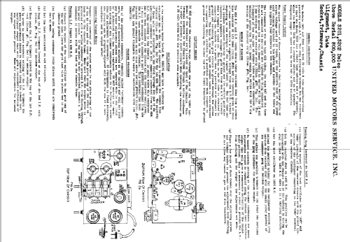 Delco 3201; United Motors (ID = 783436) Radio