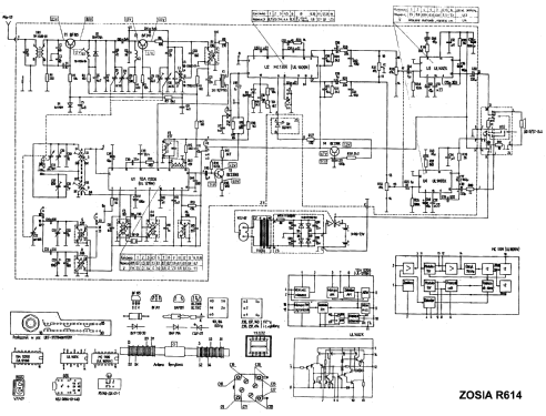 Zosia R-614; Unitra ELTRA; (ID = 1429496) Radio