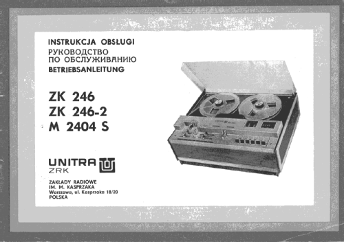 ZK246-2; Unitra ZRK, Zaklady (ID = 1436791) R-Player