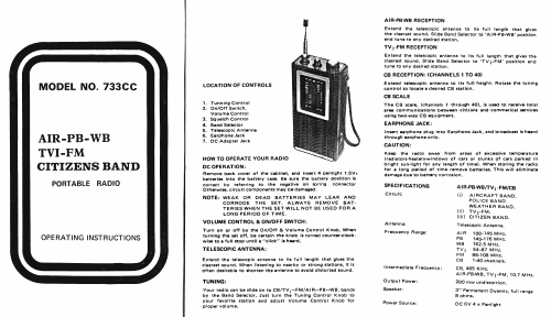 Combicontrol II 733 CC; Unknown - CUSTOM (ID = 794415) Radio