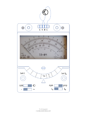 V/A and Transistor Meter TL-4M {ТЛ-4М}; Tartu Control Device (ID = 2724395) Equipment