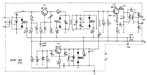 FM Tuner FD1; Valvo GmbH, (ID = 652669) mod-past25