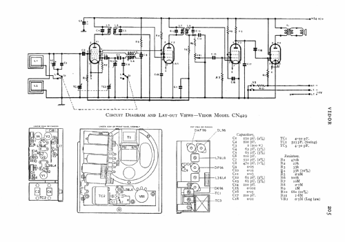 My Lady Catherine CN435; Vidor Ltd.; Erith (ID = 564019) Radio