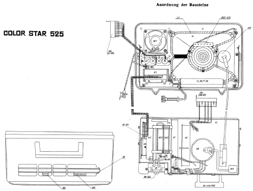 Color Star 525; Waltham S.A., Genf (ID = 1698583) Télévision