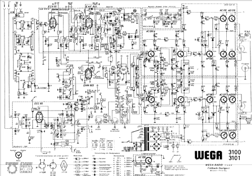 System 3000 3101; Wega, (ID = 1131708) Radio