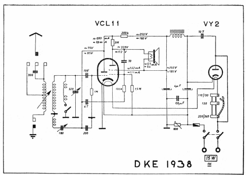 Deutscher Kleinempfänger 1938 DKE38; Wega, (ID = 1211162) Radio