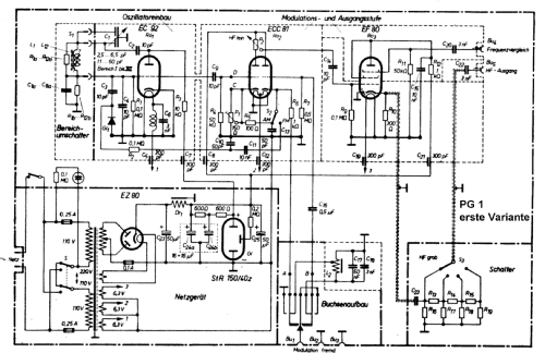 AM/FM-Prüfgenerator PG1; Werk für (ID = 212577) Equipment