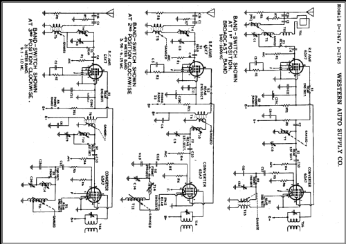 D1748 Truetone ; Western Auto Supply (ID = 413717) Radio