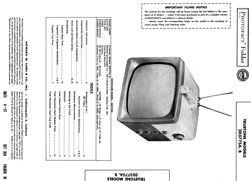 Truetone 2D3775A ; Western Auto Supply (ID = 1869838) Television