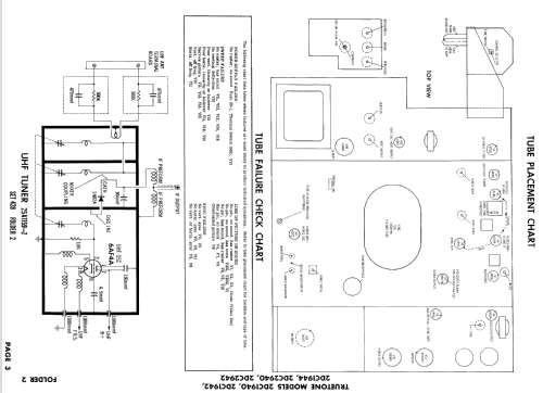 Truetone 2DC1942A ; Western Auto Supply (ID = 933611) Television