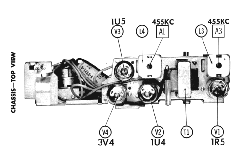 H-565P4 Ch= V-2268-2; Westinghouse El. & (ID = 1461104) Radio